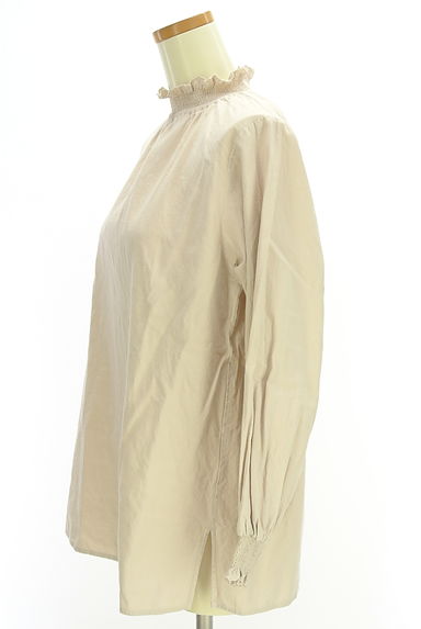 studio CLIP（スタディオクリップ）の古着「フリルネックコットンブラウス（カットソー・プルオーバー）」大画像３へ