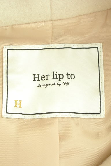 Her lip to（ハーリップトゥ）の古着「スタンドネックウール混コート（コート）」大画像６へ