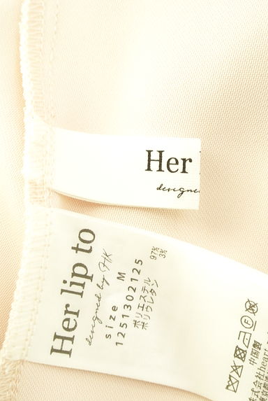 Her lip to（ハーリップトゥ）の古着「袖オープンカットソー（カットソー・プルオーバー）」大画像６へ