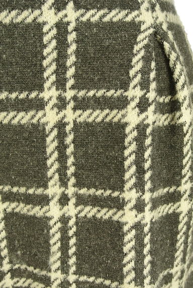 Her lip to（ハーリップトゥ）の古着「セットアップ風チェック柄ニットワンピース（ワンピース・チュニック）」大画像５へ