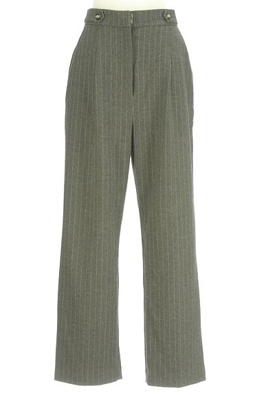 クリックで大画像表示 Her lip to(ハーリップトゥ)の古着「ピンストライプ柄ウール混パンツ(パンツ)」大画像1へ