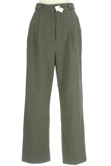 Her lip to（ハーリップトゥ）の古着「ピンストライプ柄ウール混パンツ（パンツ）」大画像４へ