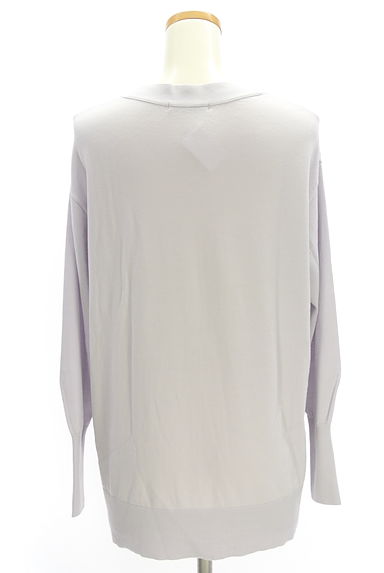 LAUTREAMONT（ロートレアモン）の古着「ミドル丈Vネックニット（ニット）」大画像２へ