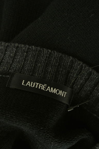 LAUTREAMONT（ロートレアモン）の古着「バイカラーVネックニット（ニット）」大画像６へ