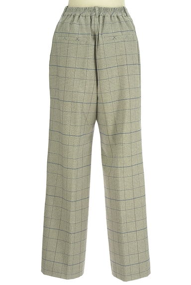 LAUTREAMONT（ロートレアモン）の古着「チェック柄スラックスパンツ（パンツ）」大画像２へ