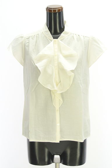 sportiff（スポーティフ）の古着「フロントフリルコットンブラウス（ブラウス）」大画像１へ