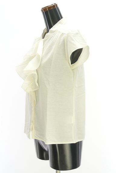 sportiff（スポーティフ）の古着「フロントフリルコットンブラウス（ブラウス）」大画像３へ