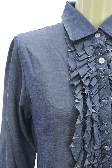 sportiff（スポーティフ）の古着「フロントティアードフリルブラウス（ブラウス）」大画像４へ