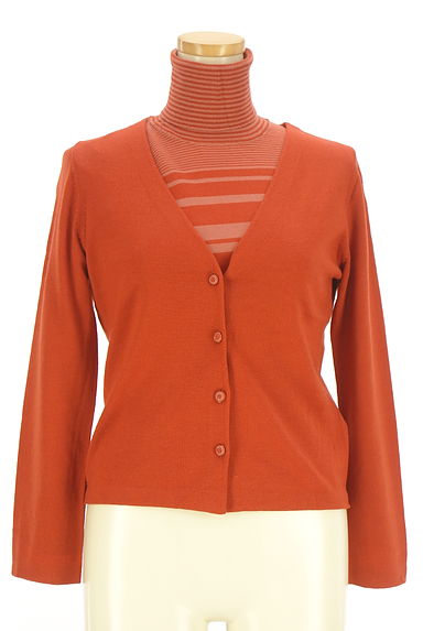 Sybilla（シビラ）の古着「ストール付きタートルニット+カーディガン（アンサンブル）」大画像４へ