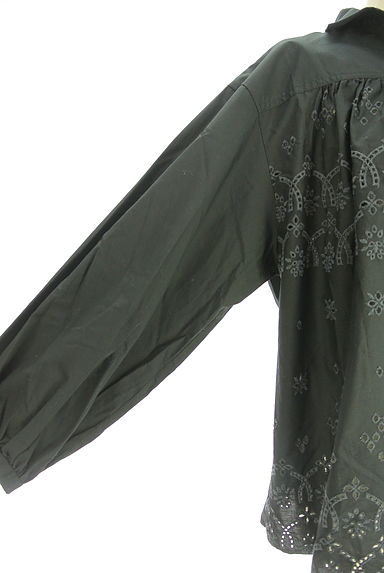 studio CLIP（スタディオクリップ）の古着「カットワーク刺しゅうスキッパーブラウス（カットソー・プルオーバー）」大画像４へ