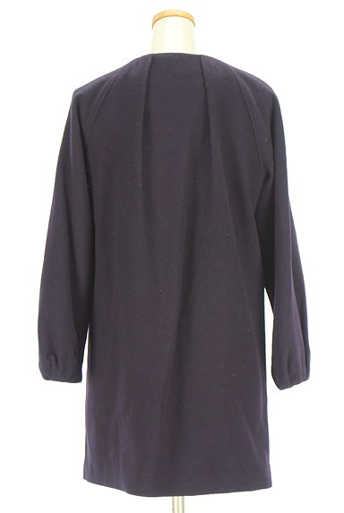 クリックで大画像表示 7-ID concept(セブンアイディーコンセプト)の古着「ノーカラーラグランロングコート(コート)」大画像2へ