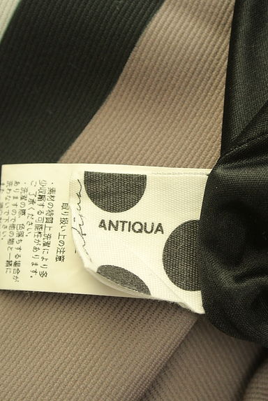 antiqua（アンティカ）の古着「太ボーダーストレッチロングスカート（ロングスカート・マキシスカート）」大画像６へ