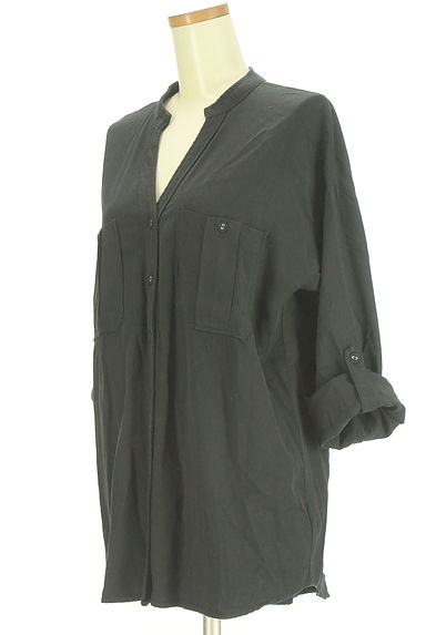 antiqua（アンティカ）の古着「オーバーサイズスキッパーブラウス（ブラウス）」大画像４へ