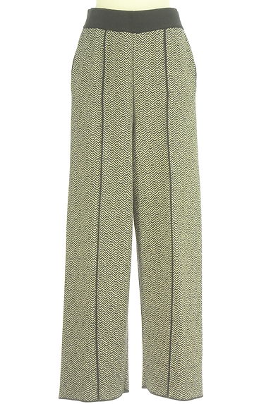 antiqua（アンティカ）の古着「patterntorso パイピングニットパンツ（パンツ）」大画像１へ