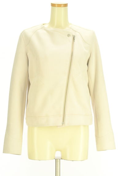 クリックで大画像表示 BAYFLOW(ベイフロー)の古着「スウェード調ノーカラージャケット(ブルゾン・スタジャン)」大画像1へ