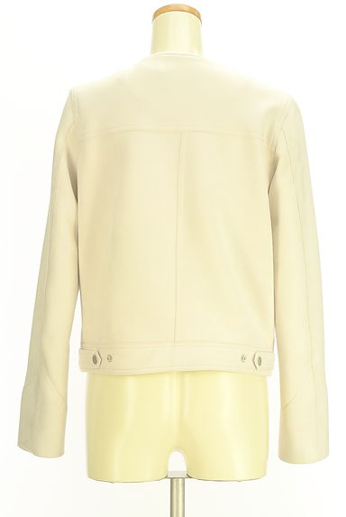 クリックで大画像表示 BAYFLOW(ベイフロー)の古着「スウェード調ノーカラージャケット(ブルゾン・スタジャン)」大画像2へ