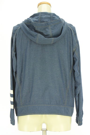 adidas（アディダス）の古着「adidas neo スリーラインジップパーカー（ブルゾン・スタジャン）」大画像２へ