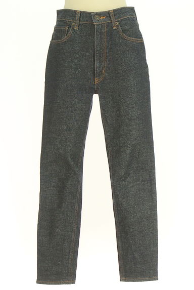 MOUSSY（マウジー）の古着「テーパードインディゴデニムパンツ（デニムパンツ）」大画像１へ