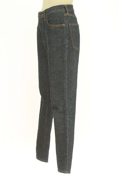 MOUSSY（マウジー）の古着「テーパードインディゴデニムパンツ（デニムパンツ）」大画像３へ