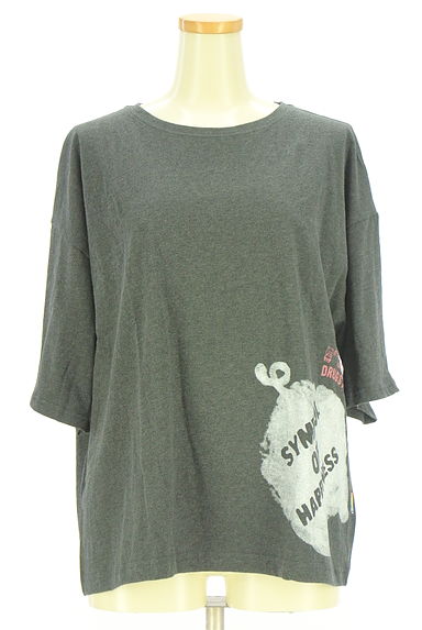 drug store's（ドラッグストアーズ）の古着「6分袖プリントTシャツ（Ｔシャツ）」大画像１へ