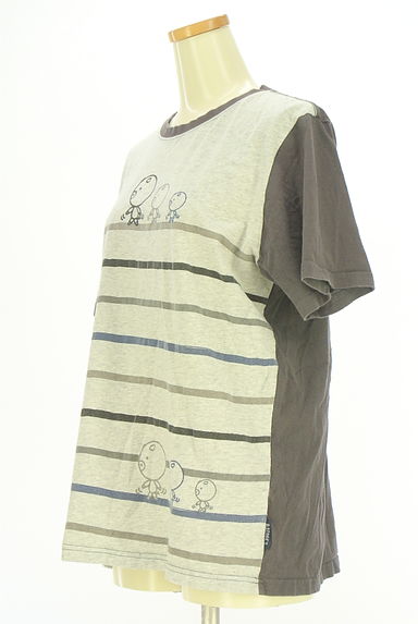 drug store's（ドラッグストアーズ）の古着「ボーダー配色Tシャツ（Ｔシャツ）」大画像３へ