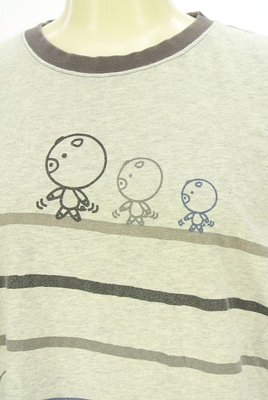 drug store's（ドラッグストアーズ）の古着「ボーダー配色Tシャツ（Ｔシャツ）」大画像４へ