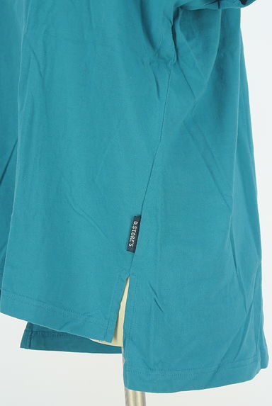 drug store's（ドラッグストアーズ）の古着「ブタ刺繍入りドルマンバイカラーTシャツ（Ｔシャツ）」大画像５へ