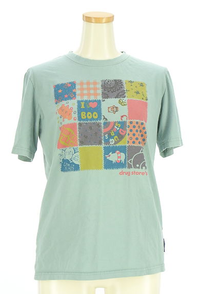 drug store's（ドラッグストアーズ）の古着「パッチワークプリント半そでTシャツ（Ｔシャツ）」大画像１へ