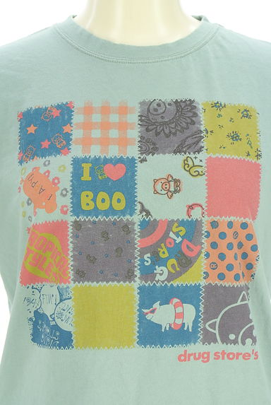 drug store's（ドラッグストアーズ）の古着「パッチワークプリント半そでTシャツ（Ｔシャツ）」大画像４へ