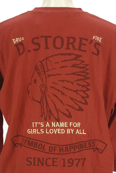 drug store's（ドラッグストアーズ）の古着「バックプリント入り9分袖Tシャツ（Ｔシャツ）」大画像５へ