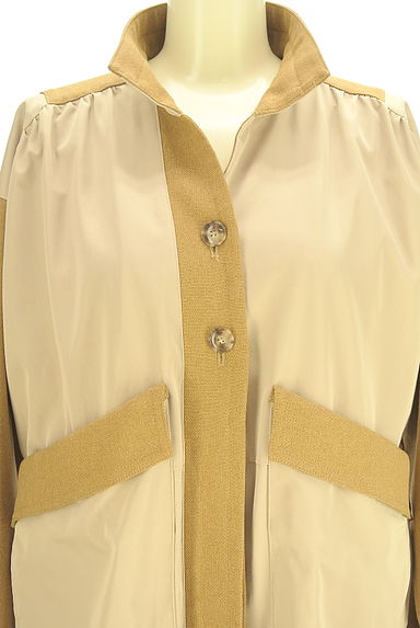 1% SHUHEI OGAWA（イチパーセント シュウヘイオガワ）の古着「バイカラーロングコート（コート）」大画像４へ