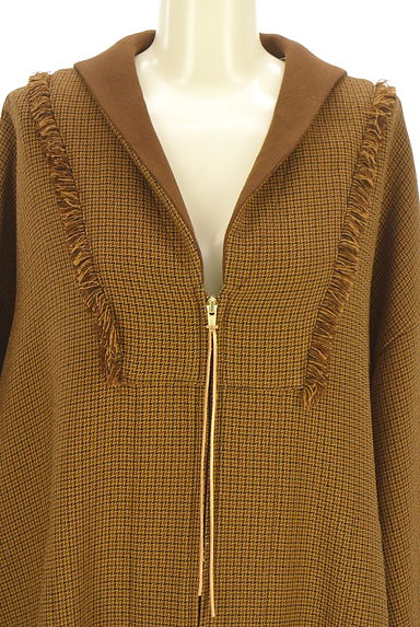 1% SHUHEI OGAWA（イチパーセント シュウヘイオガワ）の古着「THIRTY フリンジセーラー襟ロングコート（コート）」大画像４へ