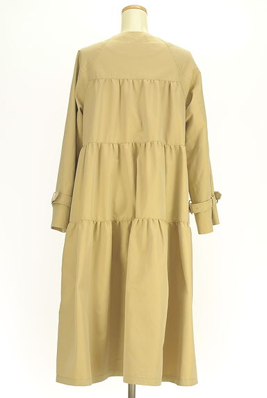 1% SHUHEI OGAWA（イチパーセント シュウヘイオガワ）の古着「THIRTY ケープ付きフレアロングコート（トレンチコート）」大画像５へ