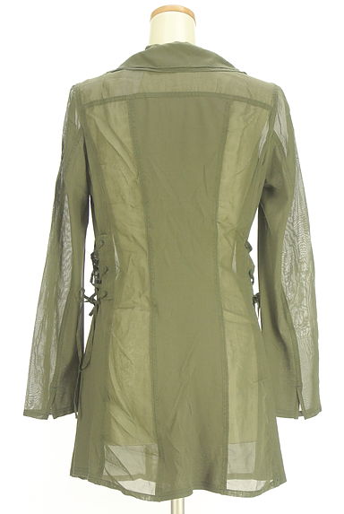 HIROKO BIS（ヒロコビス）の古着「シアーテーラードジャケット（ジャケット）」大画像２へ