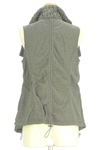 HIROKO BIS（ヒロコビス）の古着「フロントオープンドロストベスト（ベスト・ジレ）」大画像５へ