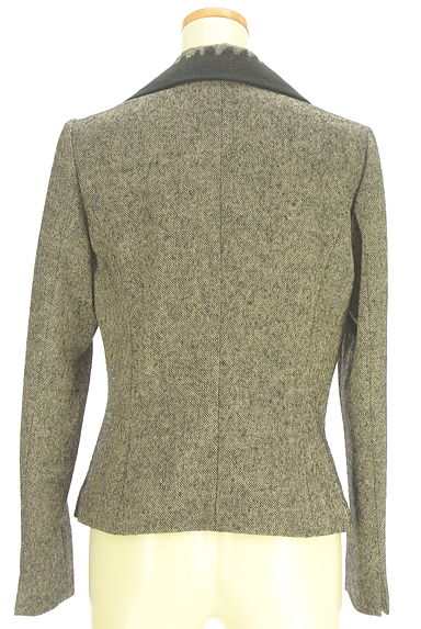 HIROKO BIS（ヒロコビス）の古着「ヘリンボーン柄ウールジャケット（ジャケット）」大画像２へ