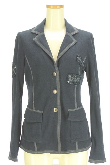 HIROKO KOSHINO（ヒロココシノ）の古着「HIROKO KOSHINO TRUNK　ニットジャケット（ジャケット）」大画像１へ