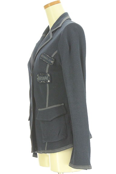 HIROKO KOSHINO（ヒロココシノ）の古着「HIROKO KOSHINO TRUNK　ニットジャケット（ジャケット）」大画像３へ