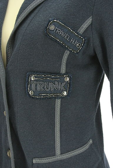 HIROKO KOSHINO（ヒロココシノ）の古着「HIROKO KOSHINO TRUNK　ニットジャケット（ジャケット）」大画像４へ