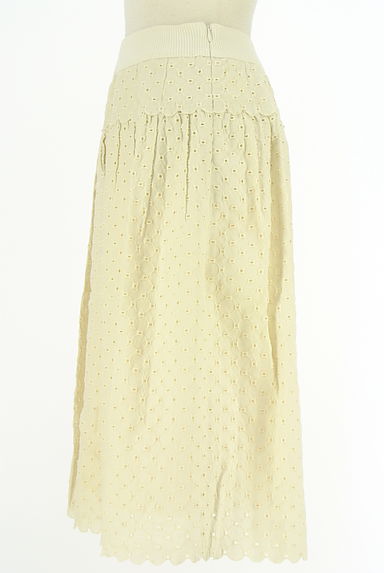 クリックで大画像表示 HIROKO BIS(ヒロコビス)の古着「+RICO HIROKO BIS 刺繍レースミディフレアスカート(スカート)」大画像3へ