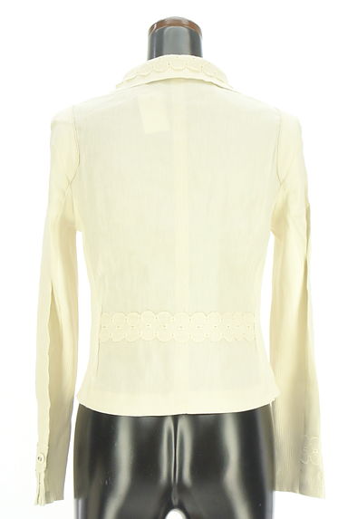 HIROKO BIS（ヒロコビス）の古着「+RICO HIROKO BIS  刺繍リネンジャケット（ジャケット）」大画像２へ