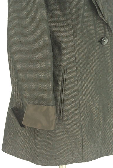 HIROKO BIS（ヒロコビス）の古着「ミドル丈ワンボタンジャケット（ジャケット）」大画像５へ