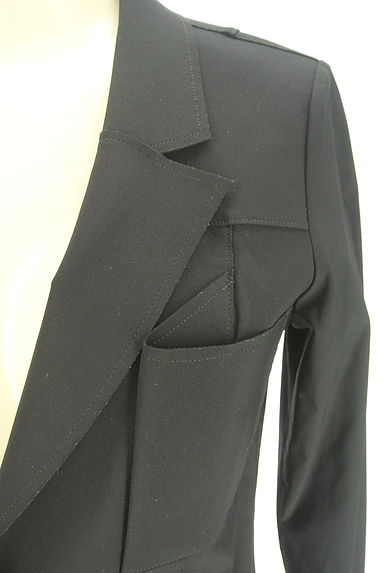 クリックで大画像表示 HIROKO BIS(ヒロコビス)の古着「カットオフストレッチジャケット(ジャケット)」大画像4へ