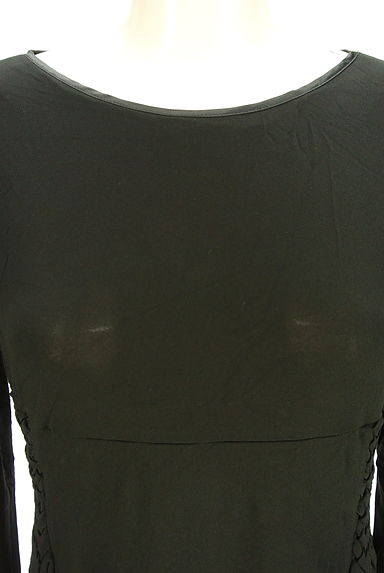 HIROKO BIS（ヒロコビス）の古着「ウエスト編込みライン切替カットソー（カットソー・プルオーバー）」大画像４へ