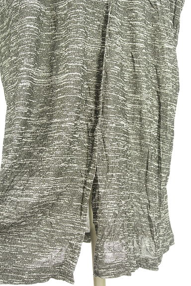 HIROKO KOSHINO（ヒロココシノ）の古着「フレンチスリーブVネックワンピース（ワンピース・チュニック）」大画像５へ