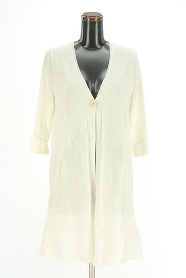 クリックで大画像表示 HIROKO BIS(ヒロコビス)の古着「コットンニットカーディガン(カーディガン・ボレロ)」大画像1へ