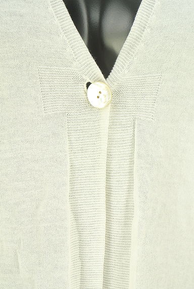 クリックで大画像表示 HIROKO BIS(ヒロコビス)の古着「コットンニットカーディガン(カーディガン・ボレロ)」大画像4へ