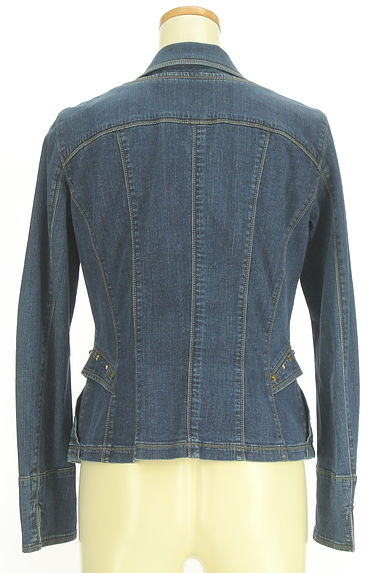 HIROKO KOSHINO（ヒロココシノ）の古着「スタッズ付きデニムジャケット（ジャケット）」大画像２へ