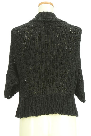 クリックで大画像表示 HIROKO BIS(ヒロコビス)の古着「7分袖ローゲージニットカーディガン(カーディガン・ボレロ)」大画像2へ