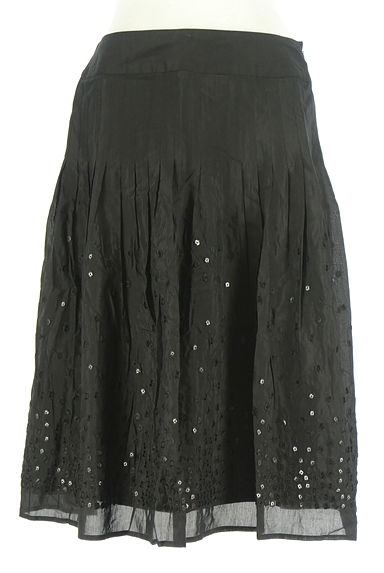 HIROKO BIS（ヒロコビス）の古着「スパンコール膝下フレアスカート（スカート）」大画像１へ